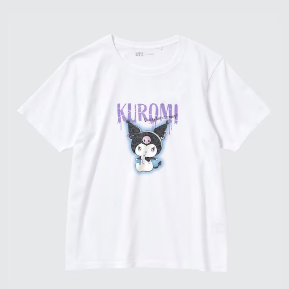 Sanrio Characters UT (Short-Sleeve Graphic T-Shirt) (Kuromi)